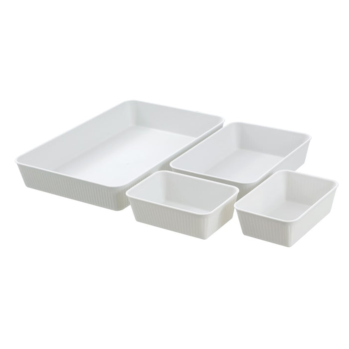 Boxsweden Ribbed Storage Tray 24X17.5X5.5Cm