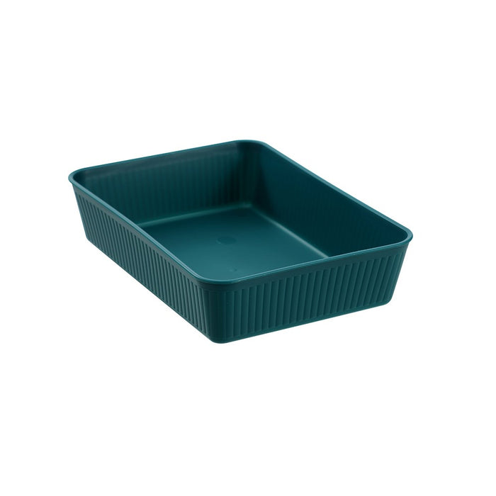 Boxsweden Ribbed Storage Tray 24X17.5X5.5Cm