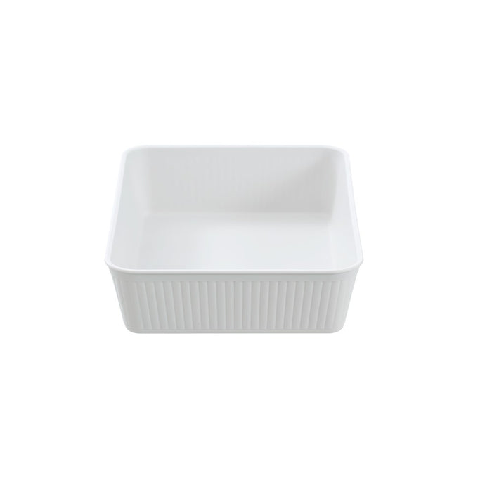 Boxsweden Ribbed Storage Tray 24X17.5X5.5Cm