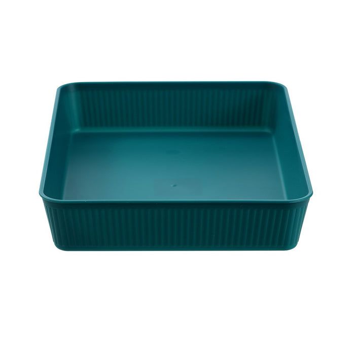 Boxsweden Ribbed Storage Tray 36X24.5X5.5Cm