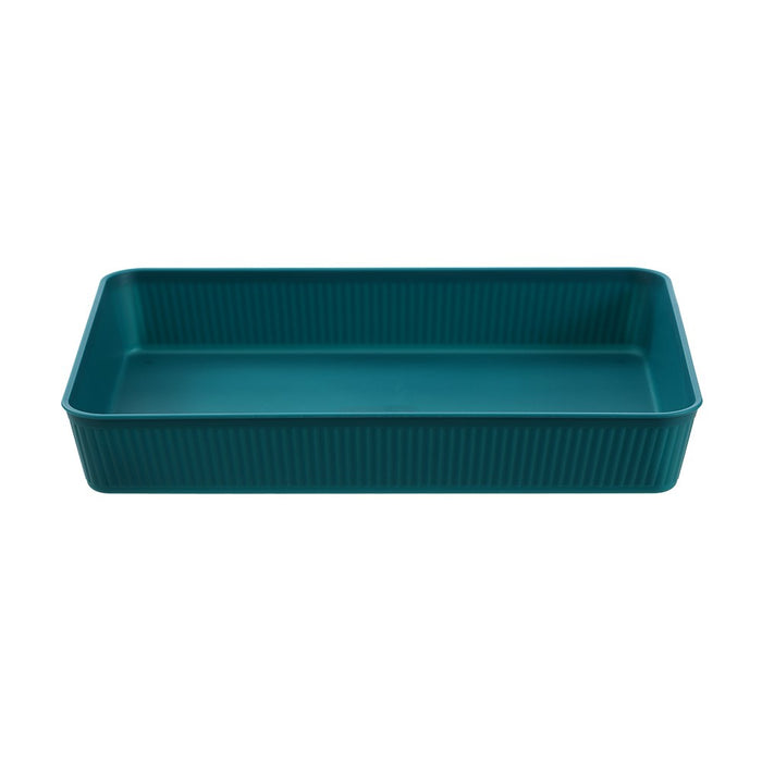 Boxsweden Ribbed Storage Tray 36X24.5X5.5Cm