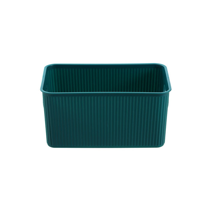 Boxsweden Ribbed Storage Basket 6L 27.5X17.5X13Cm