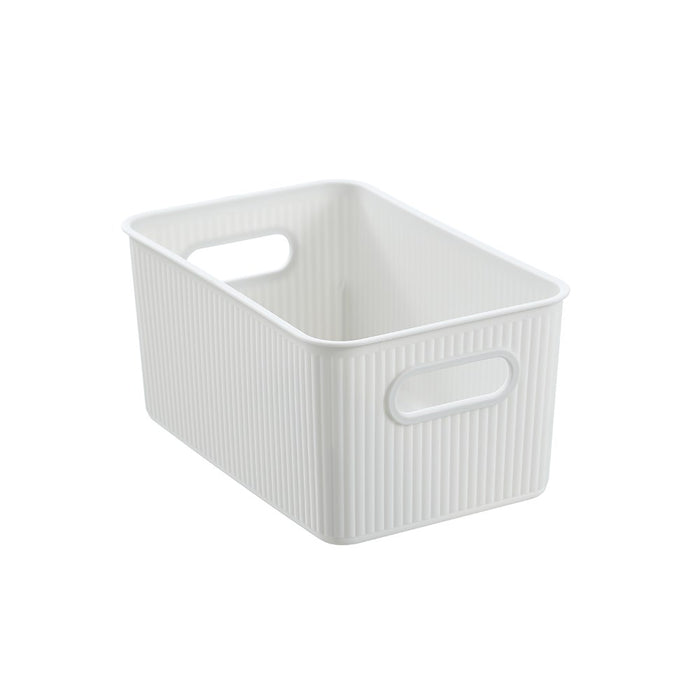 Boxsweden Ribbed Storage Basket 6L 27.5X17.5X13Cm