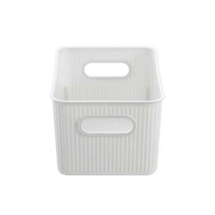 Boxsweden Ribbed Storage Basket 6L 27.5X17.5X13Cm