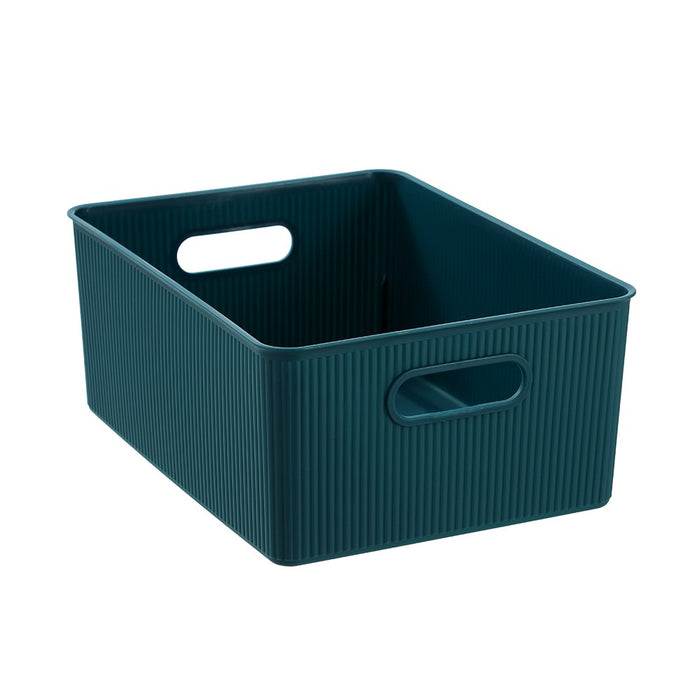 Boxsweden Ribbed Storage Basket 16L 38X28.5X16Cm
