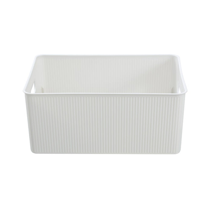 Boxsweden Ribbed Storage Basket 16L 38X28.5X16Cm