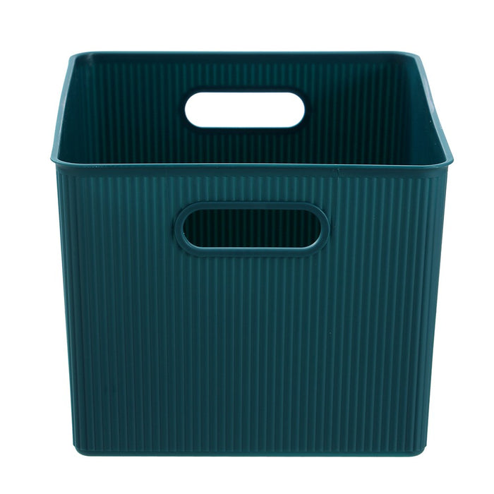 Boxsweden Ribbed Storage Basket 24L 38X28.5X22.5Cm