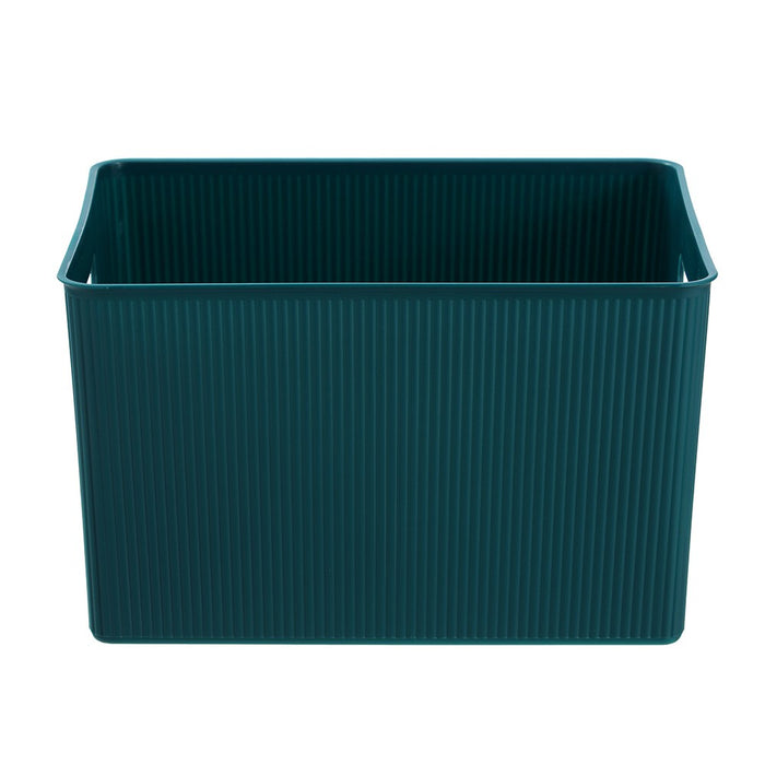 Boxsweden Ribbed Storage Basket 24L 38X28.5X22.5Cm
