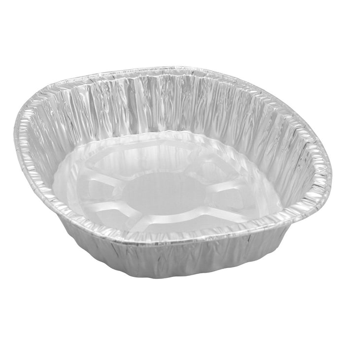 Lemon & Lime FOIL ROASTING TRAY OVAL HEAVY DUTY 46X36X8.5CM SHELF READY PDQ