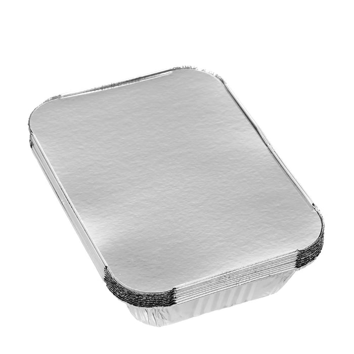 Lemon & Lime FOIL CONTAINER W/LID 10PK 26.5X19.5X6.5CM SHELF READY PDQ