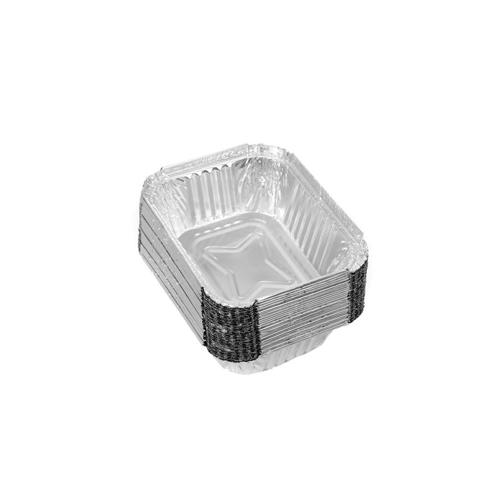 Lemon & Lime FOIL CONTAINER W/ LID 30PK 14X12X4.5CM SHELF READY PDQ