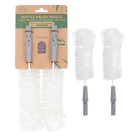 Eco Basics Bottle Brush Refills 2 Pack