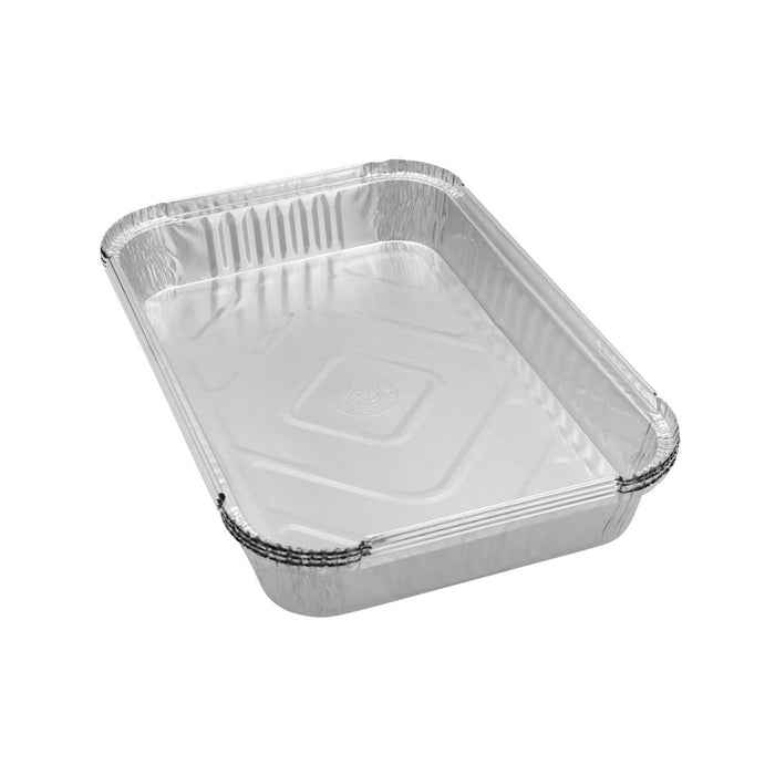 Lemon & Lime FOIL CONTAINER W/ LID 10PK 31.5X21X4.5CM SHELF READY PDQ