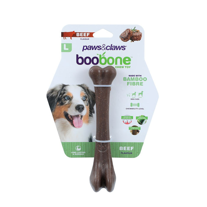 Paws & Claws BOOBONE LARGE 18X4.5X4.5CM CHICKEN & BEEF