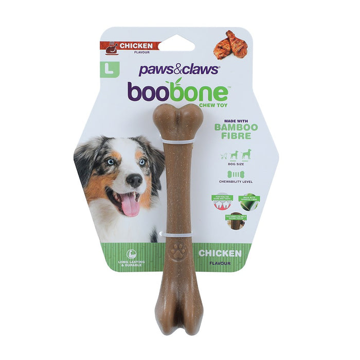 Paws & Claws BOOBONE LARGE 18X4.5X4.5CM CHICKEN & BEEF