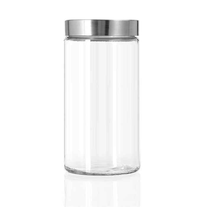 Lemon & Lime ALTO GLASS JAR S/STEEL LID 1.7L 22X11CM