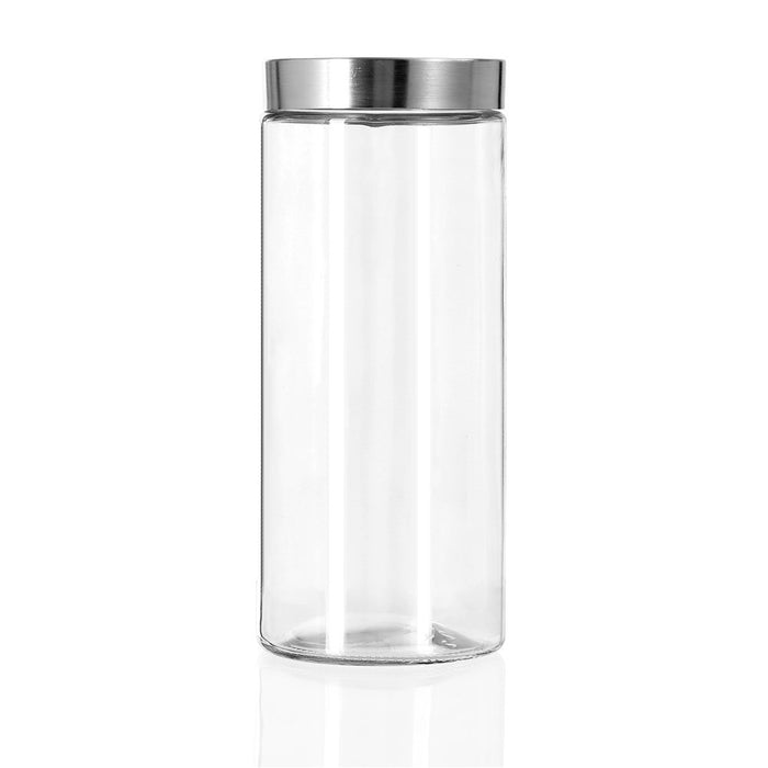 Lemon & Lime ALTO GLASS JAR S/STEEL LID 2.2L 27X11CM