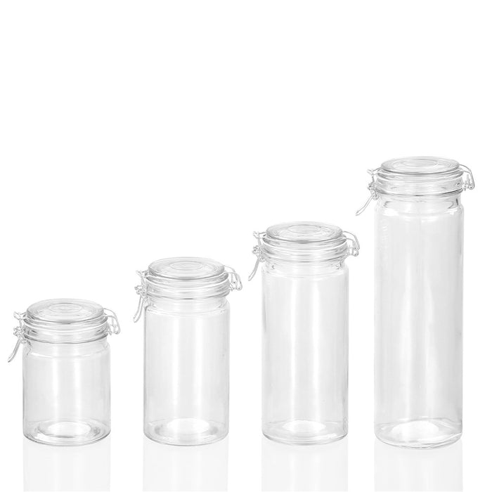 Lemon & Lime FRESCO GLASS CLIP JAR 700ML 15.5X10CM
