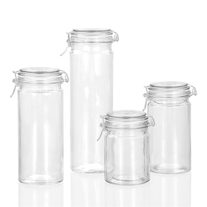 Lemon & Lime FRESCO GLASS CLIP JAR 1.4L 24.5X10CM