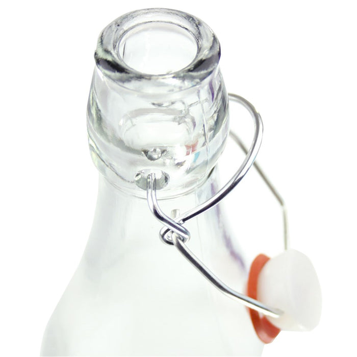 Lemon & Lime GLASS WATER BOTTLE 1L 32.5CM X 8CM