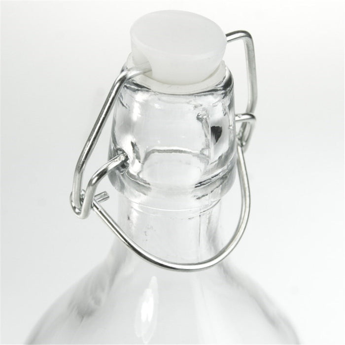 Lemon & Lime GLASS WATER BOTTLE 1L 28CM X 9CM