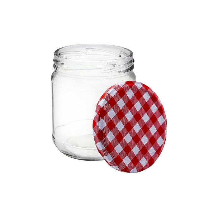 Lemon & Lime TOSCANA GLASS CONSERVE JARS 8PK 450ML 8.5X8.5X10CM