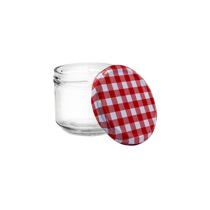Lemon & Lime TOSCANA GLASS CONSERVE JAR 12PK 230ML 8.5X8.5X7CM