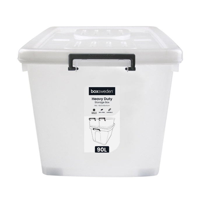Boxsweden Heavy Duty Storage Box 90L 68.5X48X41Cm