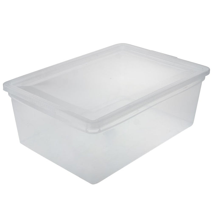 Boxsweden Essentials Stackable Tub 10.5L 36X26X13.5Cm Clear