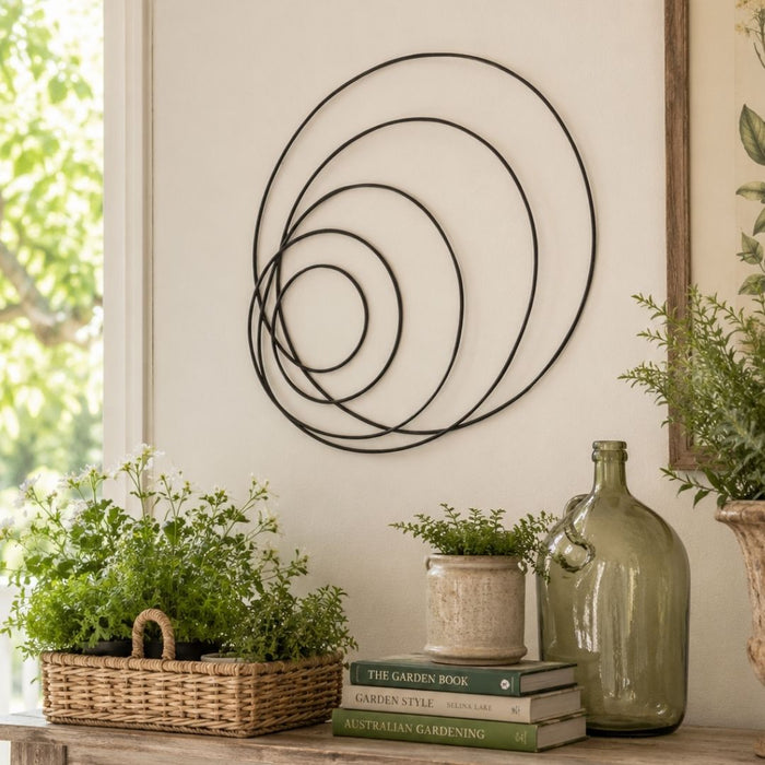 2 set Swirls Wall Art