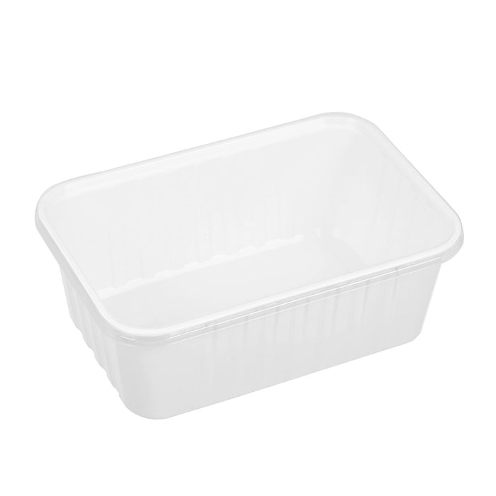 Lemon & Lime PREMIUM REUSABLE CONTAINERS 10PK 1L CLEAR BODY & CLEAR LID