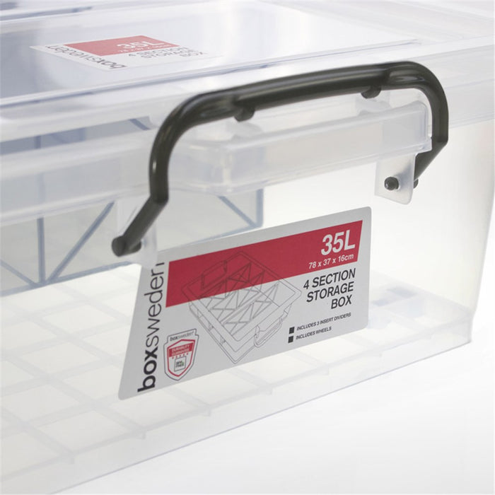 Boxsweden Compartment Storer 4 Section 35L