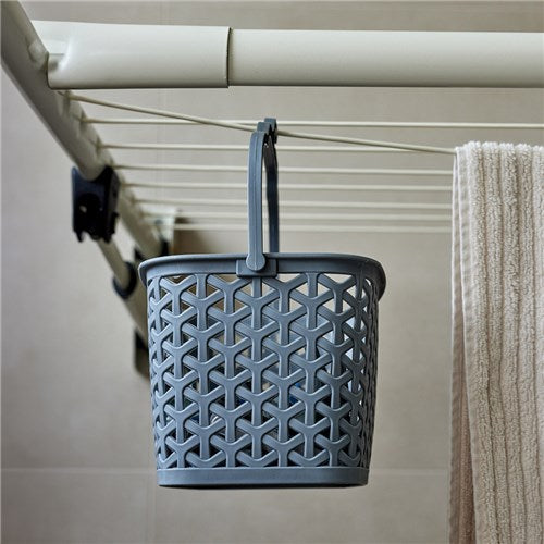Boxsweden WICKER DESIGN PEG BASKET 2.8L 22X15.5X12.5CM random color single item