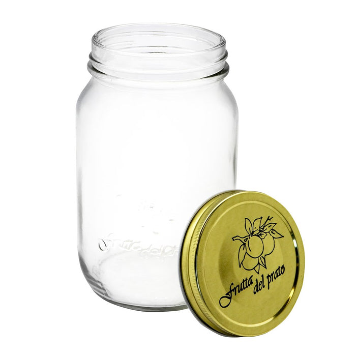 Lemon & Lime ROMA GLASS CONSERVE JAR 550ML 8.5X8.5X13CM
