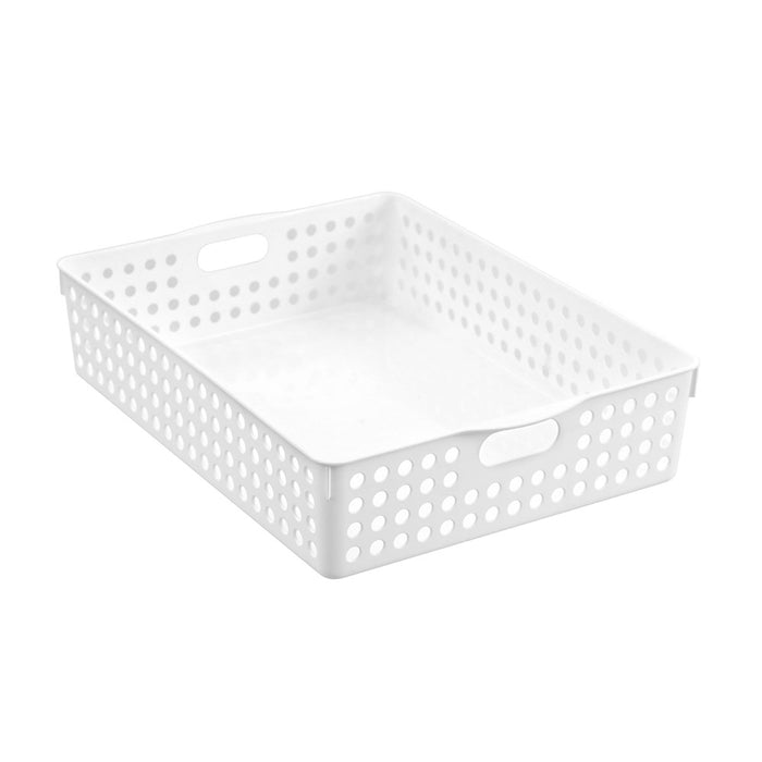 Boxsweden Mode Basket White 35X25.5X7.5Cm