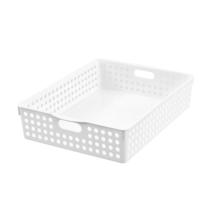 Boxsweden Mode Basket White 35X25.5X7.5Cm