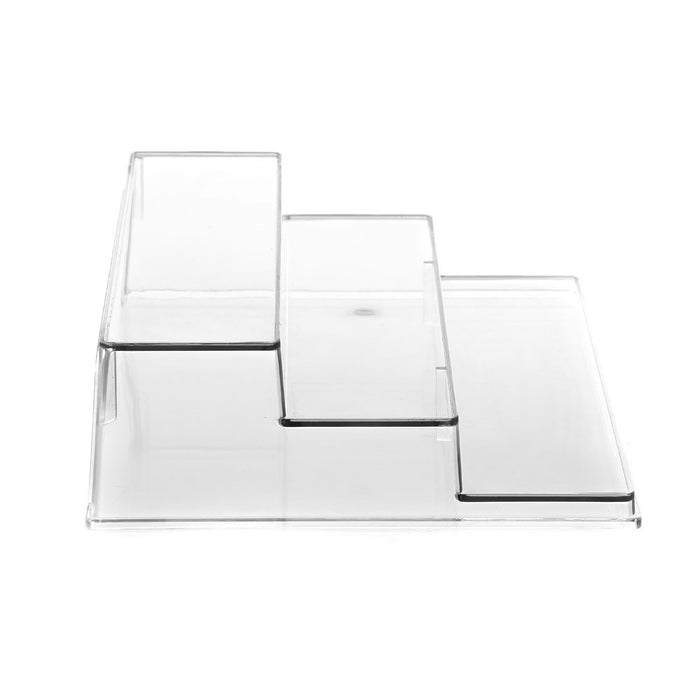 Boxsweden Crystal 3 Tier Shelf Organiser?26X23.5X8.5Cm