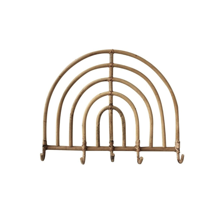 2 set Arched Rattan Wall Hooks