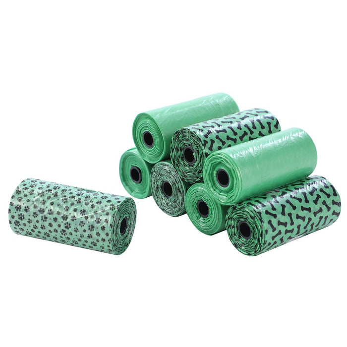 Paws & Claws CLEAN UP BAGS VALUE PACK 8 ROLLS / 160 BAGS 31.5X22CM