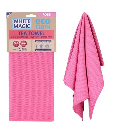 Tea Towel Single Rose