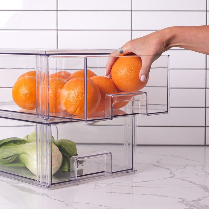 Boxsweden Crystal Stackable Drawer 8L?35X25X13.5Cm