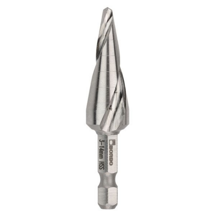 Bordo IMPACT M2-HSS Hex Shank Cone Drills 2650 Series