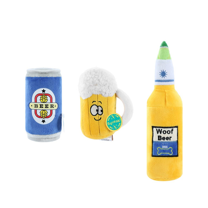 Paws & Claws BEER PLUSH 17X7.5CM