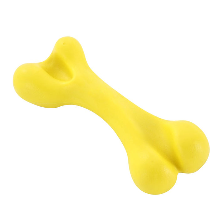 Paws & Claws FLAVOUR-BONE CLASSIC BONE BEEF FLAVOURED RUBBER TOY 18X7CM