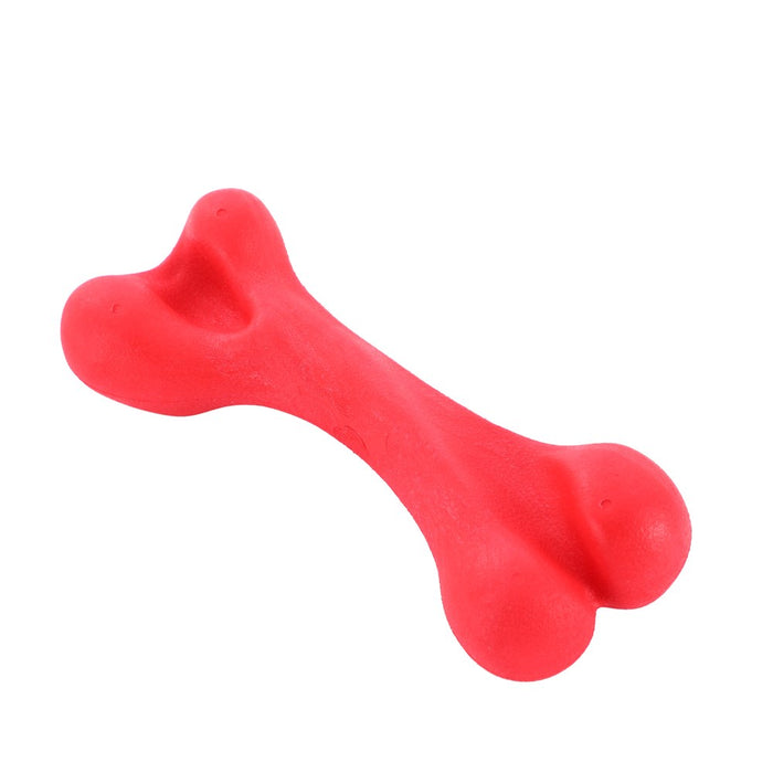 Paws & Claws FLAVOUR-BONE CLASSIC BONE BEEF FLAVOURED RUBBER TOY 18X7CM