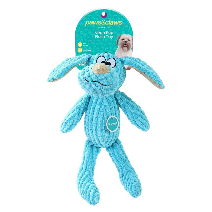 Paws & Claws NEON PUP PLUSH 28X20X10CM