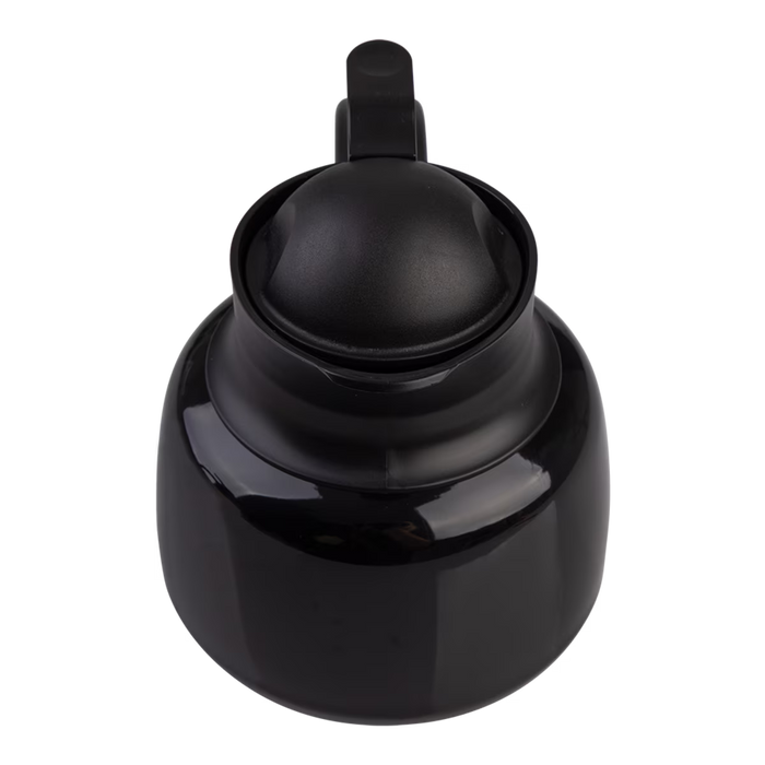 S/S D/WALL INS. TEA POT W/ STRAINER 750ML BLACK