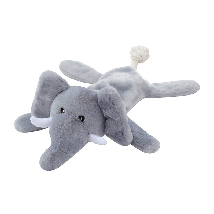 Paws & Claws SAFARI ROPE SKELETON PLUSH ELEPHANT 38X12CM