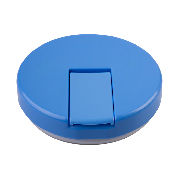 S/S D/WALL INS. FOOD FLASK W/QUICK RELEASE LID 300ML BLUE