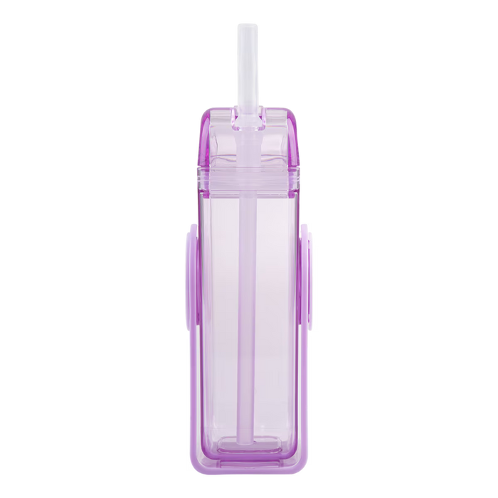 KID'S TRITAN JUICE BOX W/ STRAW 300ML LAVENDER